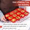 Silicone Muffin Pan, 12-Cup Cupcake Pan for Baking 3 Pack Nonstick Food Grade Silicone Muffin Tray